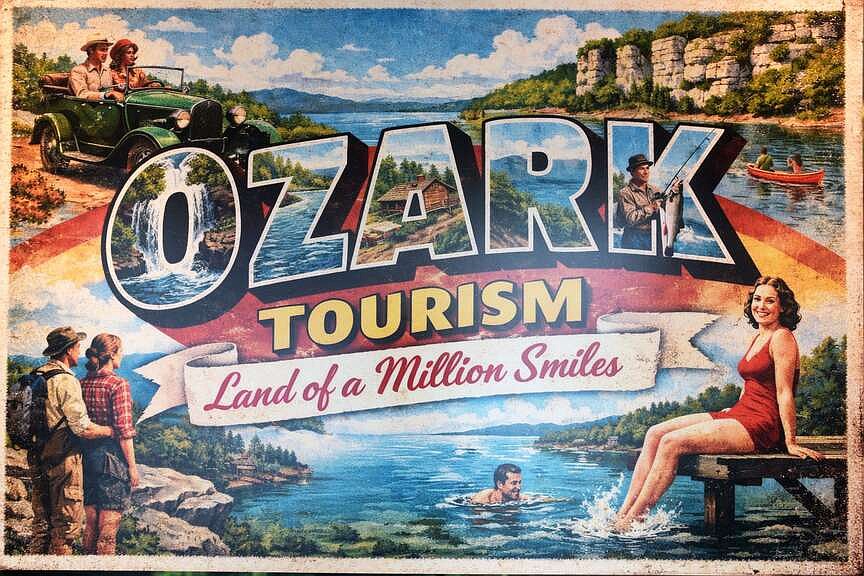 Warm welcome y’all: Rogers museum exhibit shows Northwest Arkansas has always been a vacation paradise