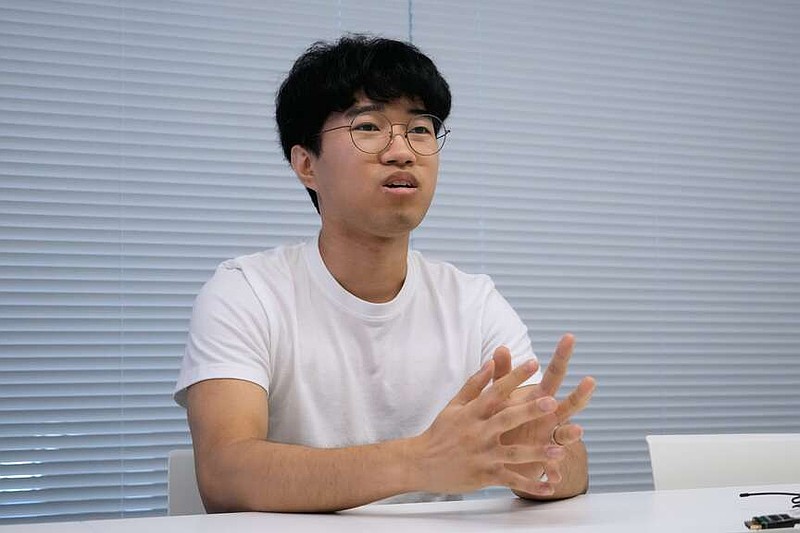 Lee Gun Hee speaks to The Associated Press during a conference in Seoul, South Korea, on Friday, June 12, 2026. (AP Photo/Ahn Young-joon)