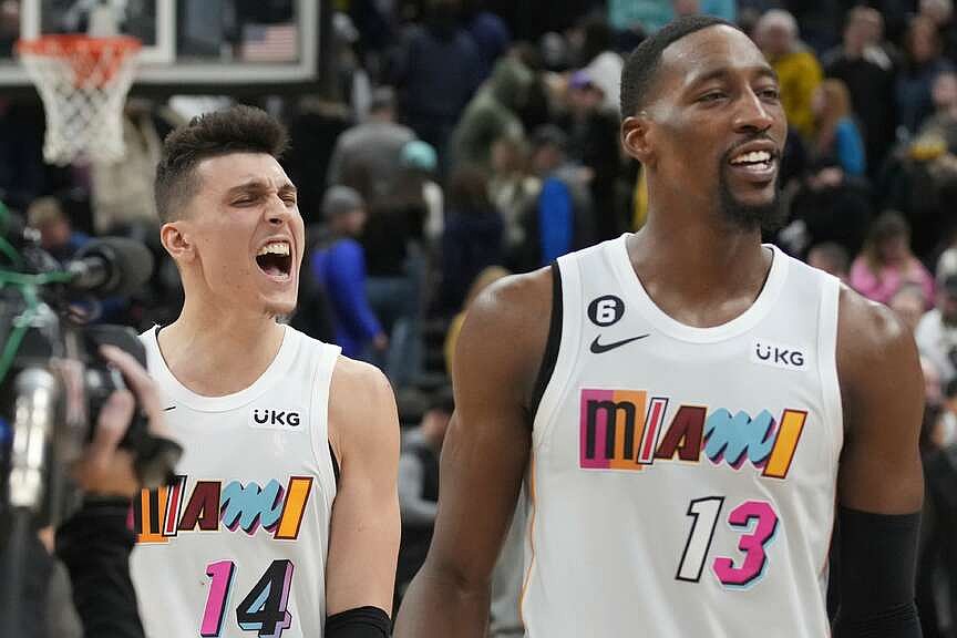 Former Heat teammates squabble in Las Vegas | The Arkansas Democrat - Gazette