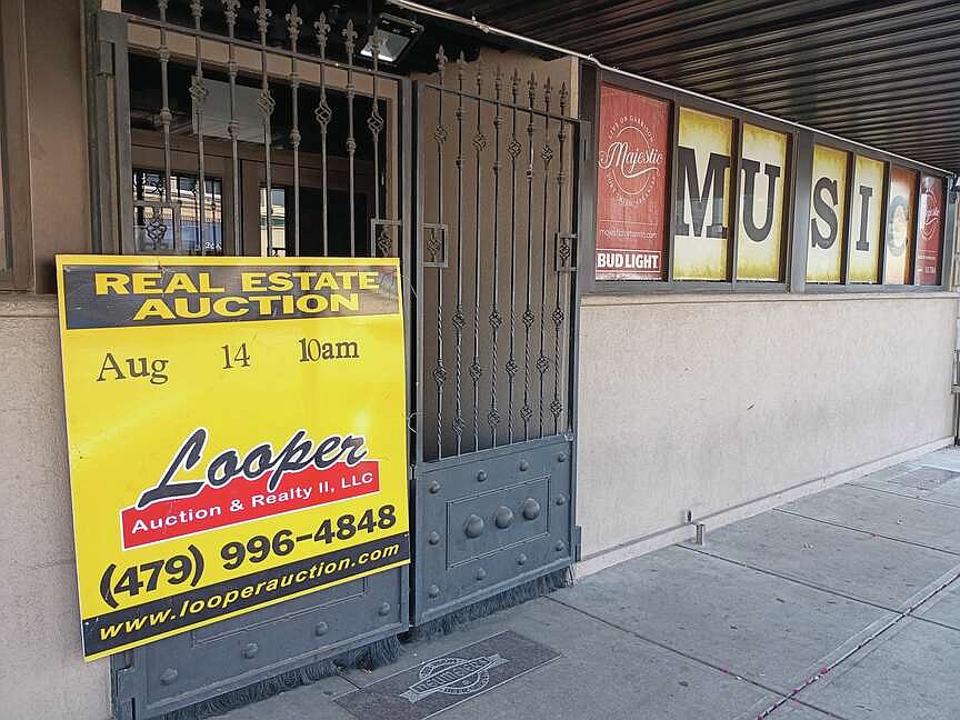 The Majestic put up for auction by local owners; sale includes building, equipment