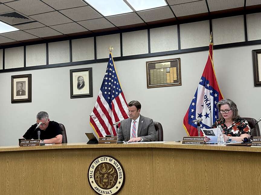Van Buren City Council adjusts drainage contracts, approves $452,715 construction bid