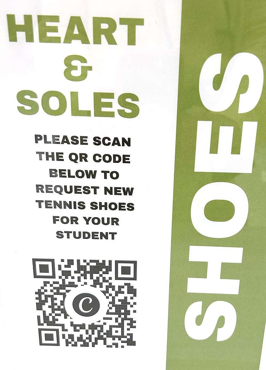 That none may be without; Donations for shoes for children wanted