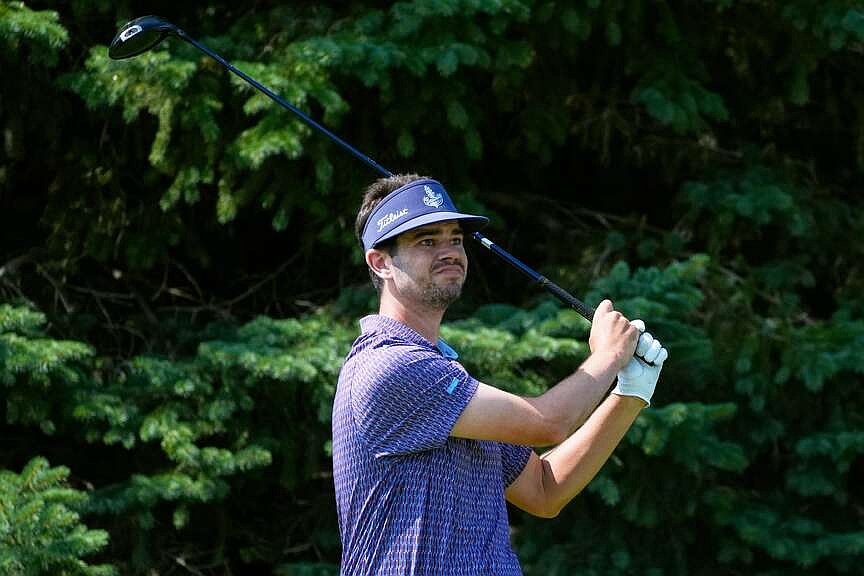 Hossler, Brennan share Wyndham lead