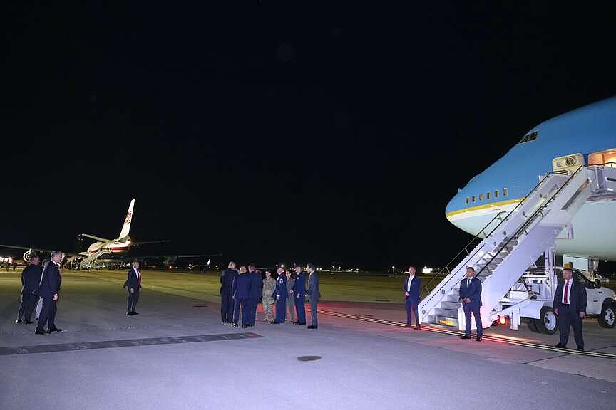 Report: Trump left July summit on separate plane