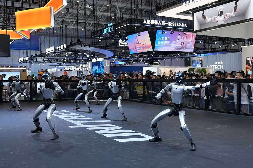 Shares for Chinese robot maker Unitree soar during convention | The Arkansas Democrat - Gazette