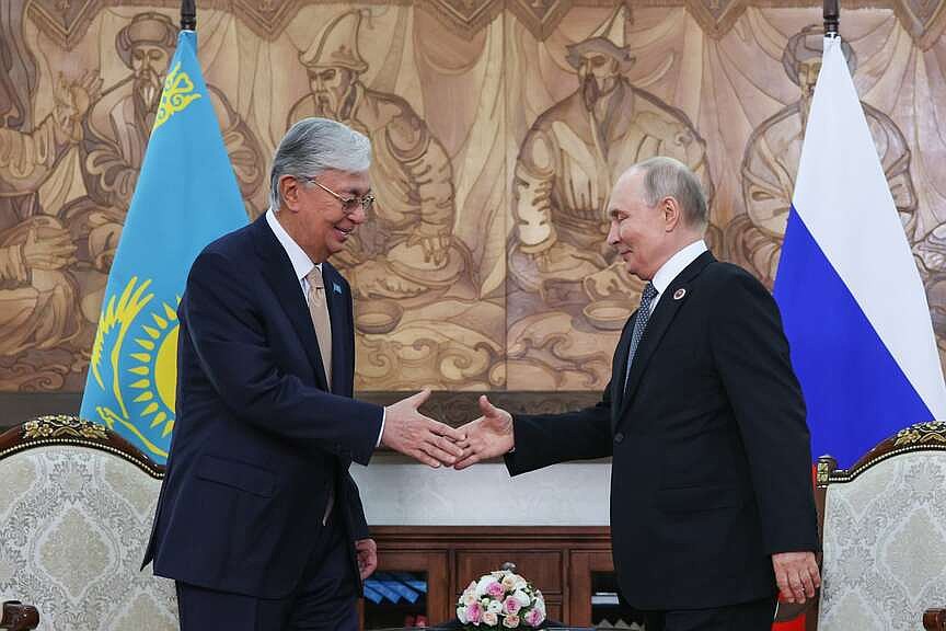 China, Russia, India gather at summit