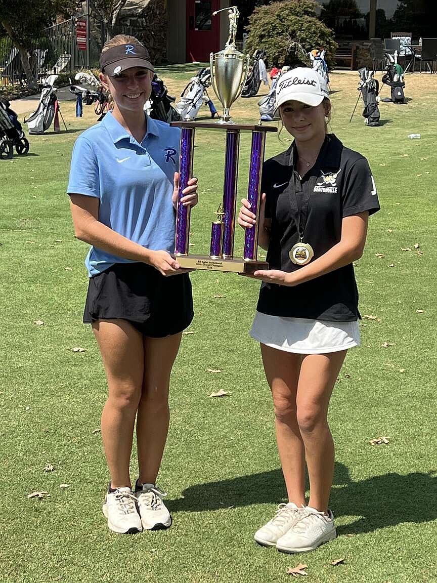Bentonville girls golf team takes first in two-day tournament