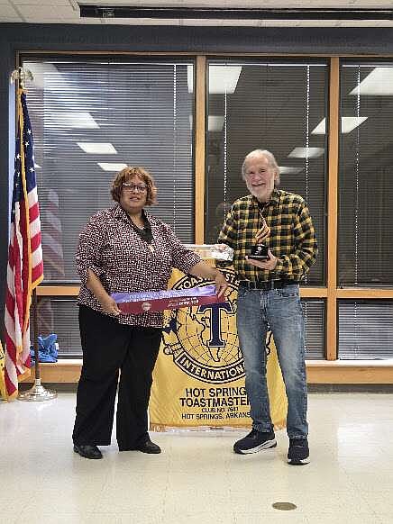 Hot Springs Toastmasters announce district move, new officers