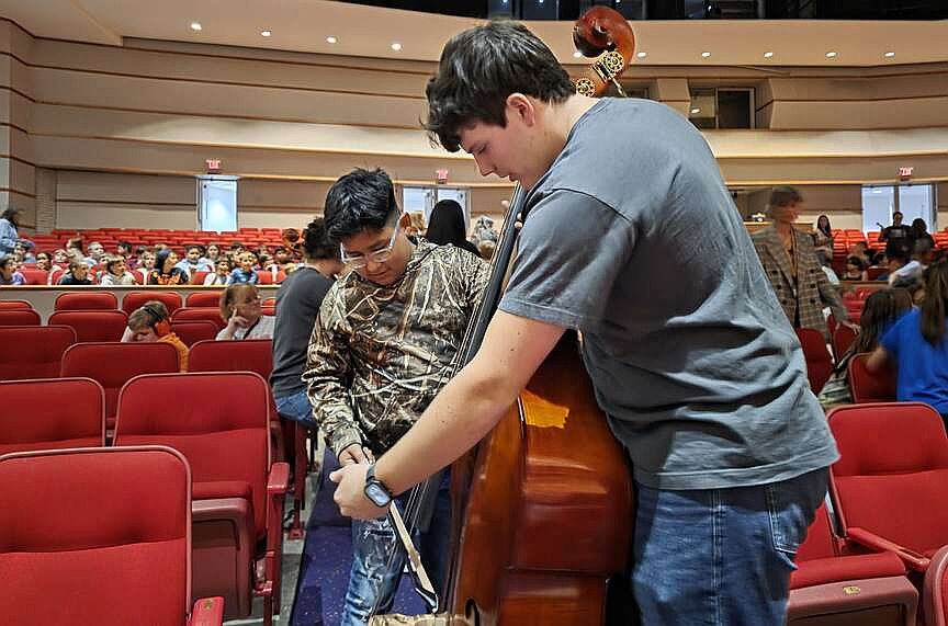 EarQuake! River Valley fifth graders meet the Fort Smith Symphony in annual concert