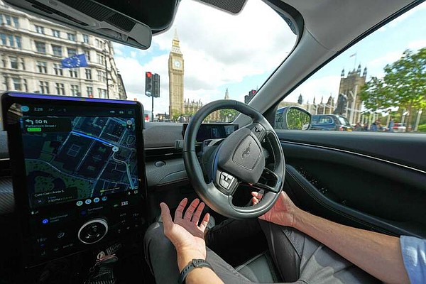 Uber, Wayve debut robotaxis in London | Arkansas Democrat Gazette