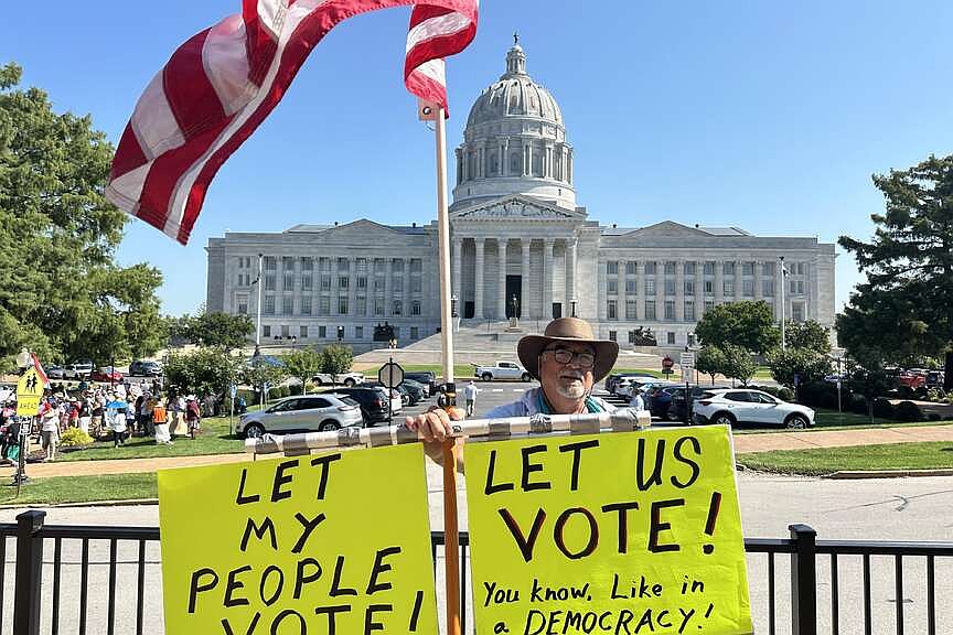 Missouri appeals block on House map