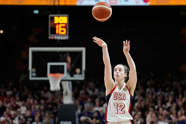 Caitlin Clark's experience at the women's World Cup has been a 'pinch-me moment' for the WNBA star | Arkansas Democrat Gazette