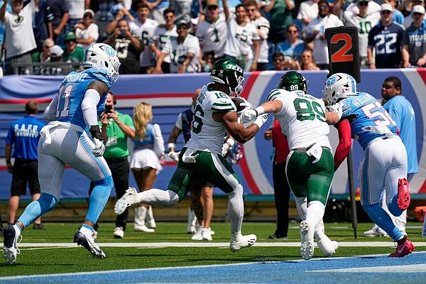 Jets' Frank Reich used a 5-tight end look he says no one has seen in the NFL for at least 20 years | Arkansas Democrat Gazette