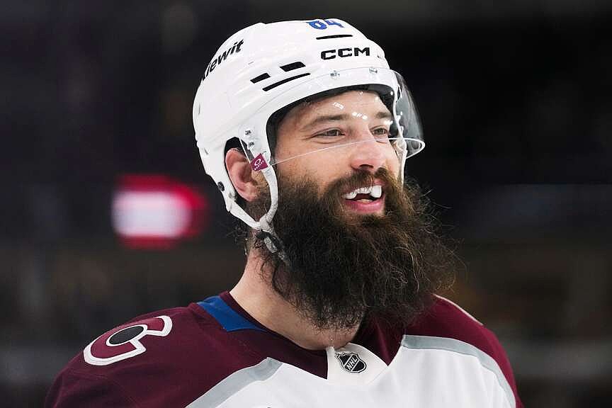 Colorado Avalanche 41-year-old defenseman Brent Burns trimmed the beard, not the ambition, ahead of 23rd season | The Arkansas Democrat-Gazette