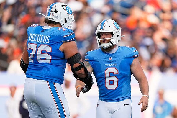 NFL's latest kickoff rules test Titans' special teams | Arkansas Democrat Gazette
