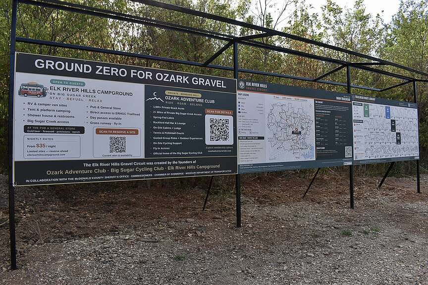 Map showcases McDonald County back roads for recreational cyclists