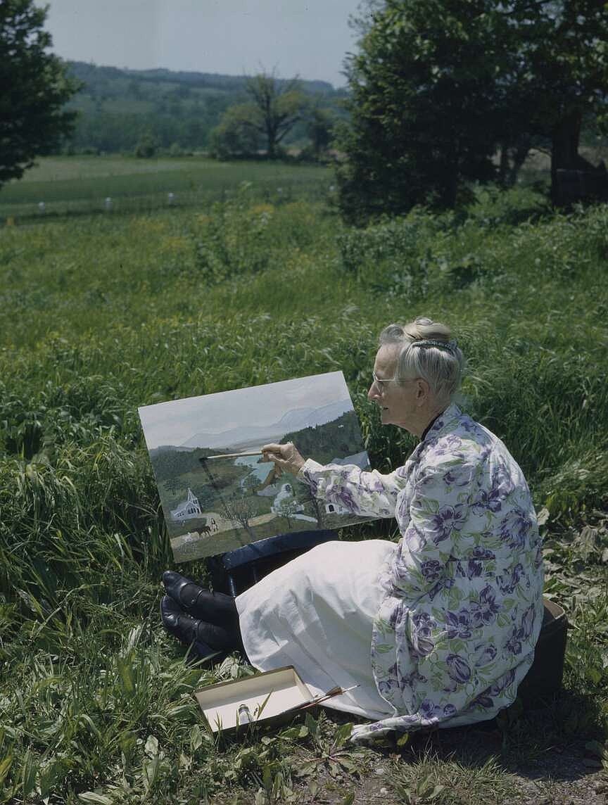 Crystal Bridges Museum showcases famous folk artist