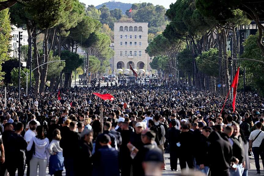 Demonstrators fill streets of several European cities