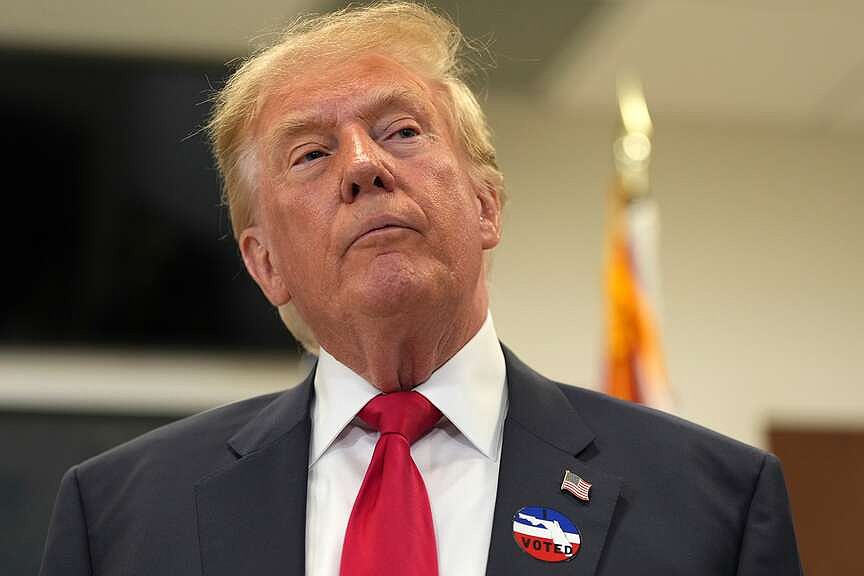 Trump First Elected Trump casts his midterm ballot early in Florida | Hot Springs Sentinel ...