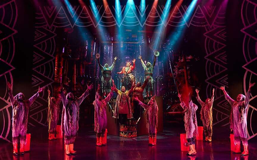 The company of the north american tour of the wiz by jeremy daniel