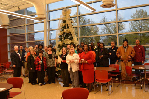 SEARK staff attend tree lighting event