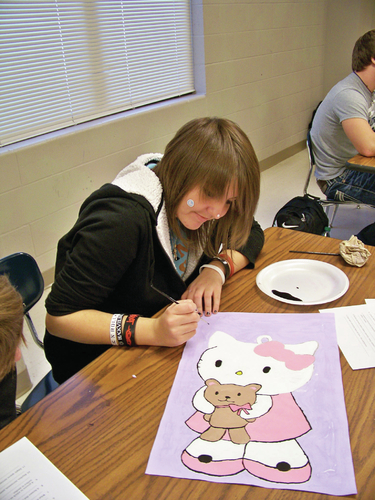 Star City art students draw inspiration from classic toys