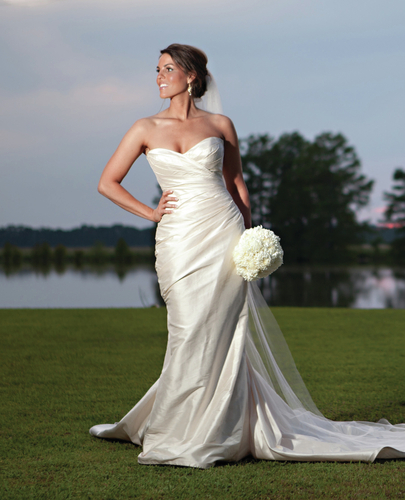 Courtney Backus and James Norton exchange wedding vows at Belgian Meadows