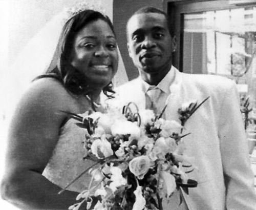 LaTreshia Cole and Lucas Linsy exchange wedding vows