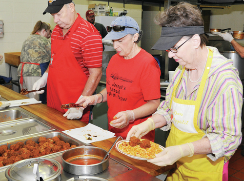 Good’ food, fellowship provided at annual Spaghetti Supper