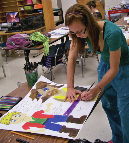 SC students use artwork to spotlight political and social issues
