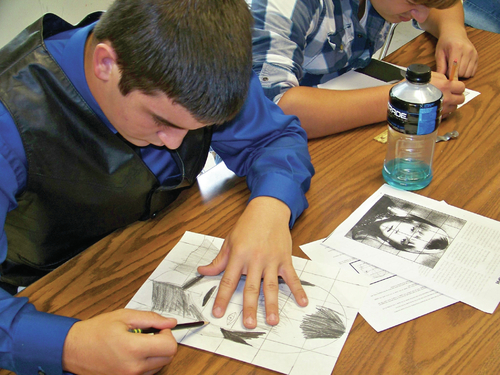 Star City art students draw power from the grid