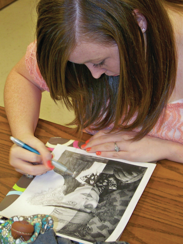 Star City High School art students create monsters