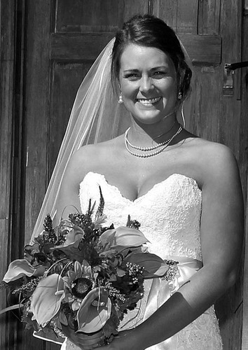 Laura Saffold and Ted Morman exchange wedding vows
