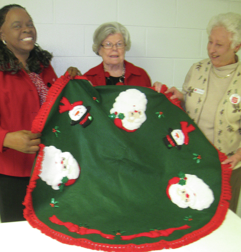 Salvation Army Auxiliary prepares for Christmas Luncheon, Festival of Tables