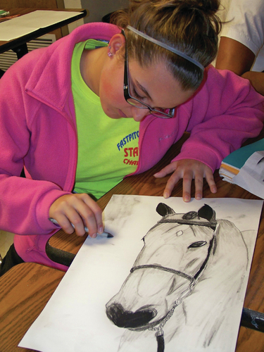 Star City art students revisit the Wild West