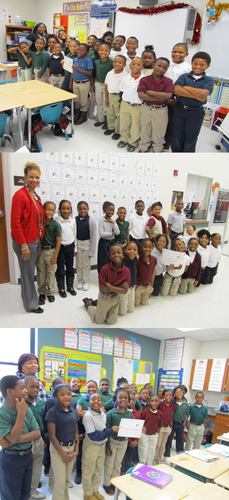 34th Avenue students raise money for Christmas Card Fund
