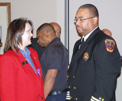 City honors new fire chief