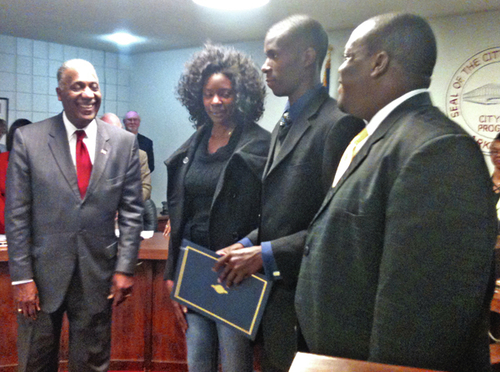 Westmoreland honored with city proclamation