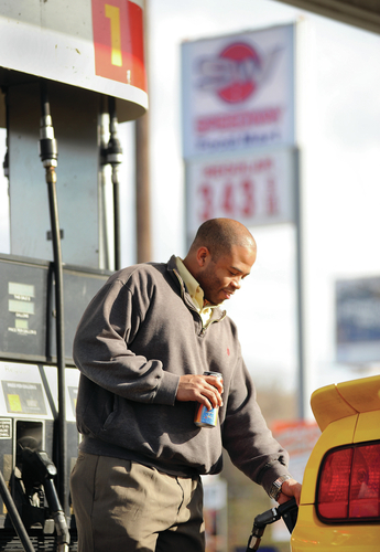 Area gas prices trending upward again