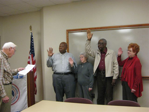 Federal retiree group installs officers
