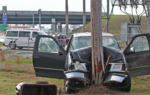 Accident near substation
