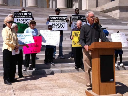 Federal health care overhaul already showing benefits, supporters say