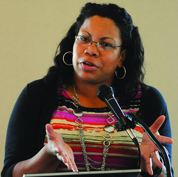 Rotary speaker promotes PB’s positives