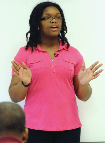 Eighth-grader uses own experience to spread antibullying message