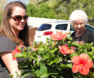 Flower shopping