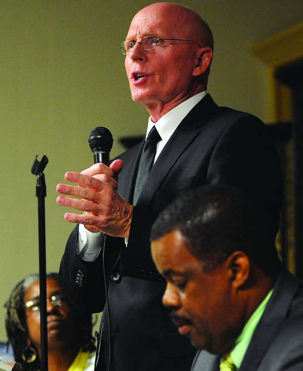 Candidates speak: Elliott, Flowers trade harsh words