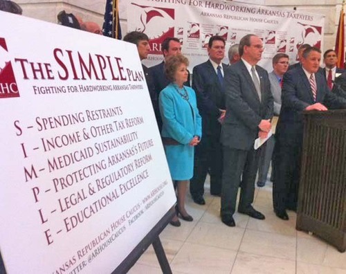 House GOP members unveil agenda