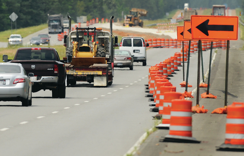 Highway improvements mean interstate traffic will shift, merge