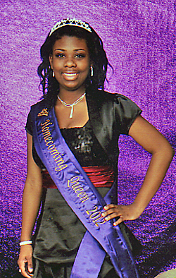 Nyjha Bates recently crowned St. Joseph homecoming queen