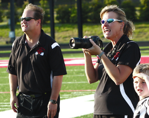 Soccer team loves coaching